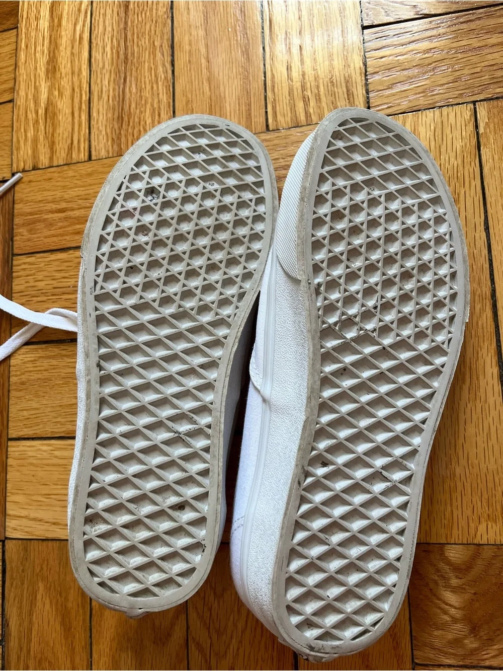 Vans White Authentic Canvas Sneakers